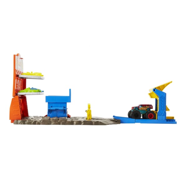 Hot Wheels Monster Trucks Blast Station-legesæt