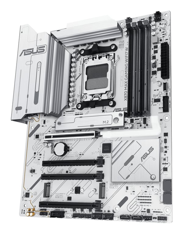 ASUS X870 MAX GAMING WIFI7 W AMD X870 Pistoke AM5 ATX
