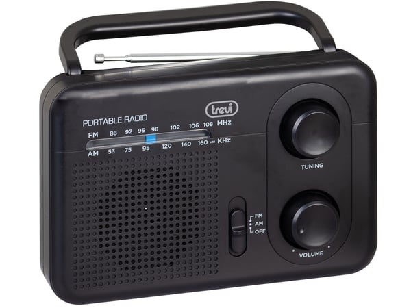 Trevi 0RA7F6400 radio Bærbar Analog Sort