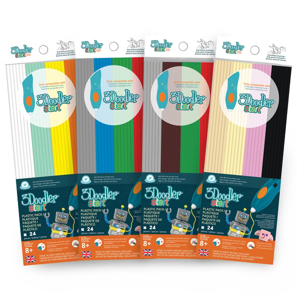 3Doodler Start ECO-11 3D print materiale Komposterbar plast Brun 1 g