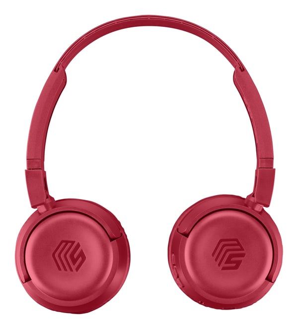 Music Sound 8018080468261 Headset Trådlös Huvudband Samtal/musik Bluetooth Röd