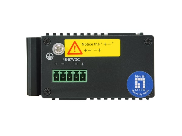 LevelOne IGP-0501 nätverksswitchar Gigabit Ethernet (10/100/1000) Strömförsörjning via Ethernet (PoE) stöd Svart