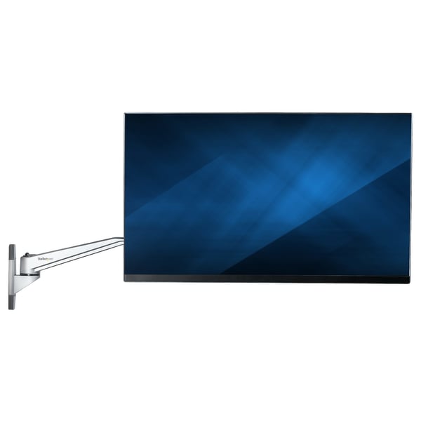 StarTech.com ARMWALLDSLP monitorin kiinnike ja jalusta 76,2 cm (30") Seinä Hopea