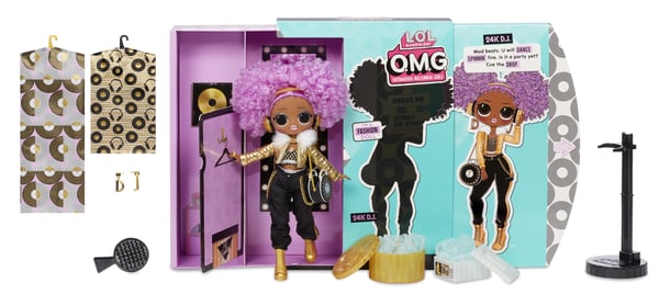 L.O.L. Surprise! OMG 3.8 Doll- 24K DJ