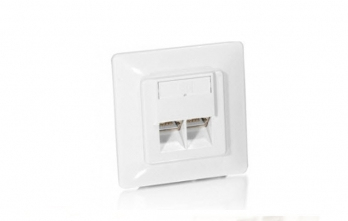 Equip 125723 stikkontakt RJ-45 Hvid