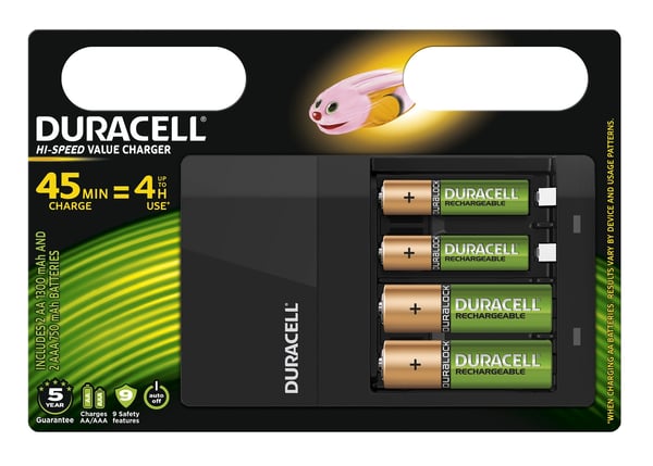 Duracell CEF14 batterioplader