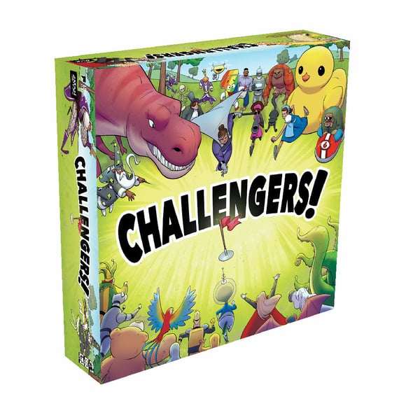 Asmodee Challengers! Challengers! 45 min Kortspel Kortbytesspel