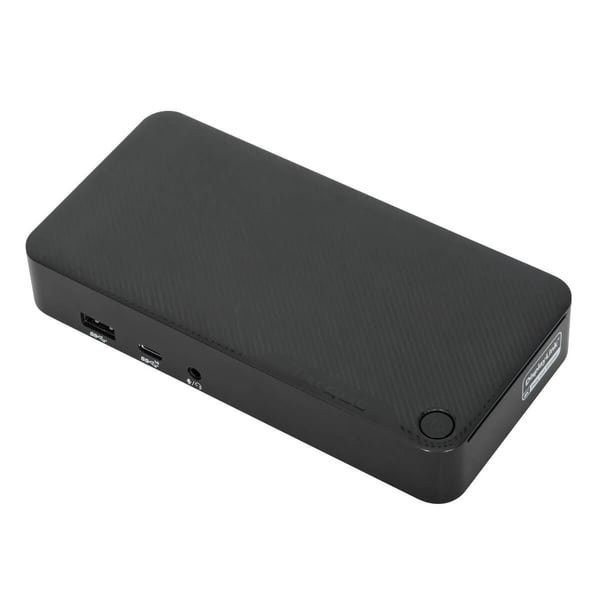 Targus DOCK315EUZ kannettavien tietokoneiden telakka ja porttitoistin USB 3.2 Gen 1 (3.1 Gen 1) Type-A + Mini DisplayPort 1.2 Musta