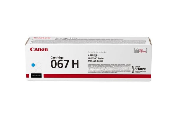 Canon 067H värikasetti 1 kpl Alkuperäinen Syaani