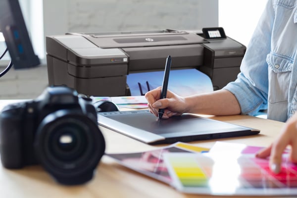 HP Designjet Z9+ 44-tums PostScript skrivare