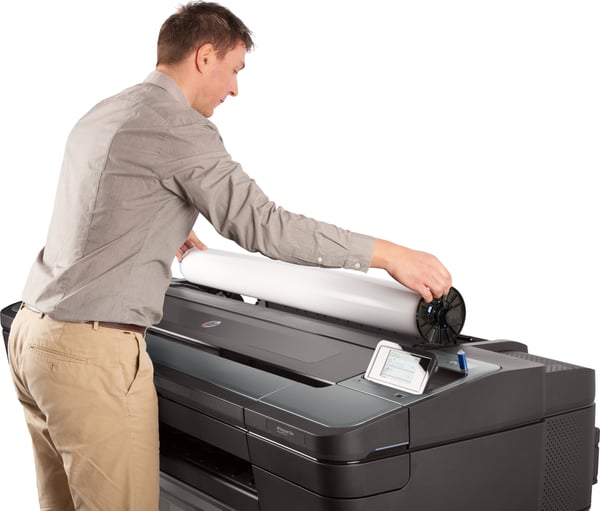 HP Designjet Z6dr 44" PostScript-printer med V-Trimmer