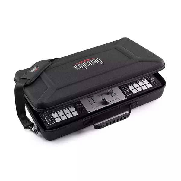 Hercules DJControl Inpulse 500 Digital Vinyl System (DVS) scratcher Sort, Sølv