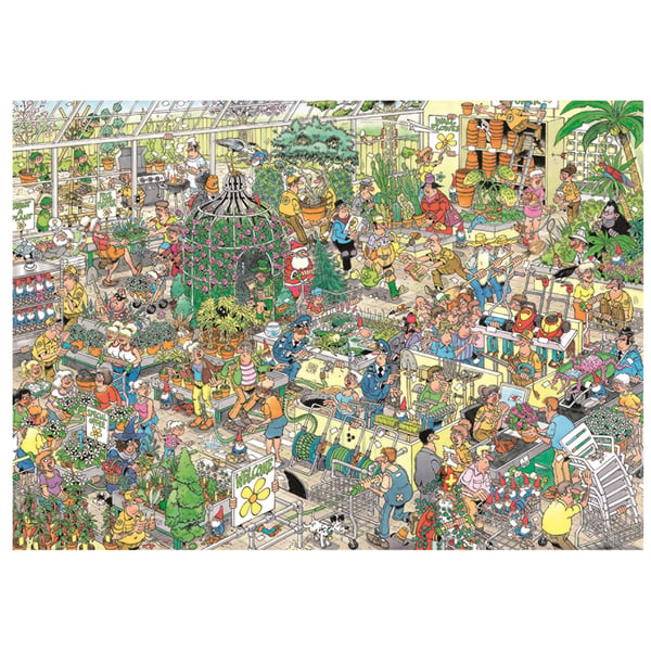 Jan van Haasteren - The Garden Centre (1000 Pieces)