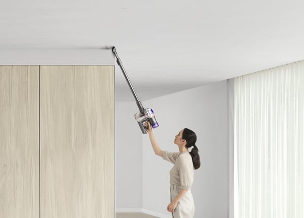 Dyson V8 Advanced Skaftdammsugare, 2-i-1 Batteri Torr Utan påse Nickel, Silver