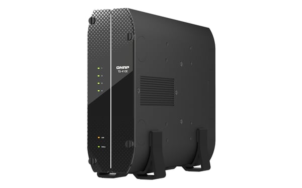 QNAP TS-410E NAS Tower Intel® Celeron® J6412 8 GB 0 TB QNAP QTS Svart