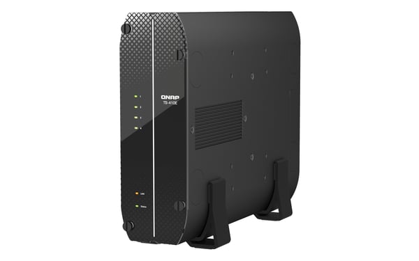 QNAP TS-410E NAS Tower Intel® Celeron® J6412 8 GB 0 TB QNAP QTS Svart