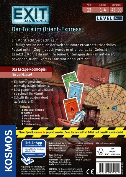 Kosmos 694029 lautapeli