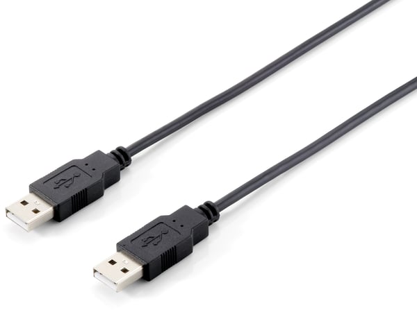 Equip 128872 USB-kaapeli USB 2.0 5 m USB A 0,48 Gbit/s Musta