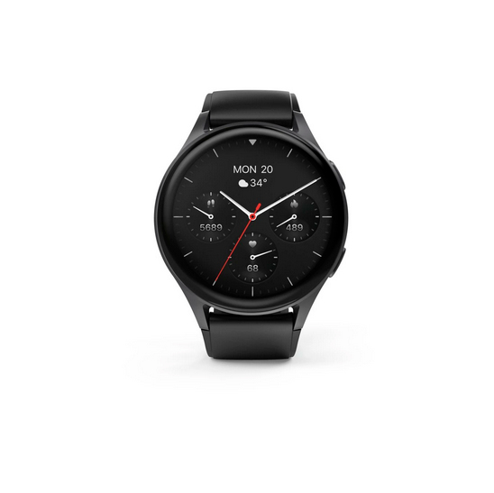 Hama Smartwatch 8900 3,63 cm (1.43") AMOLED 45 mm Digital 466 x 466 pixlar Pekskärm Svart GPS