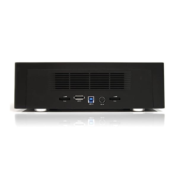 StarTech.com 4-facks hårddiskkopieringsstation USB 3.0 / eSATA till SATA - HDD 1:3-duplicerare - Fristå