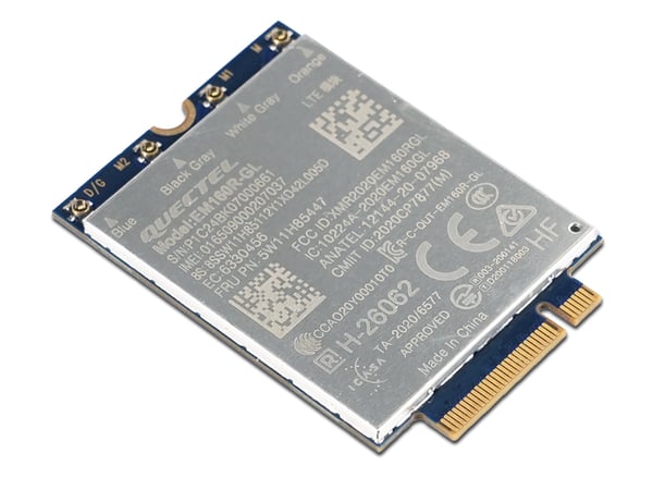 Lenovo 4XC1Q24436 netværkskort Intern WWAN 1000 Mbit/s
