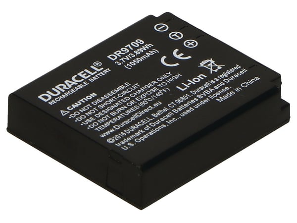 Duracell DR9709 batteri til kamera/videokamera Lithium-Ion (Li-Ion) 1100 mAh