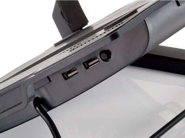 Conceptronic CNBCOOLSTAND1F køling til laptop 43,2 cm (17") Sort