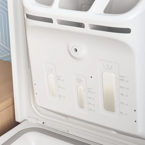 Indesit BTW B7251P IT vaskemaskine Top-indlæsning 7 kg 1200 rpm Hvid
