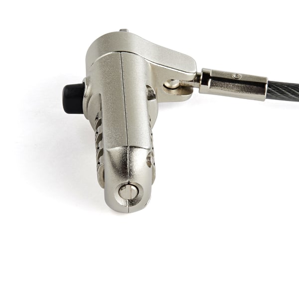 StarTech.com LTLOCKNANO Laptoplås (2 m kabel, Nano-lås, individuellt valbar kombination, stöldskydd)