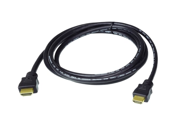 ATEN 2L-7D01H HDMI-kaapeli 1 m HDMI-tyyppi A (vakio) Musta