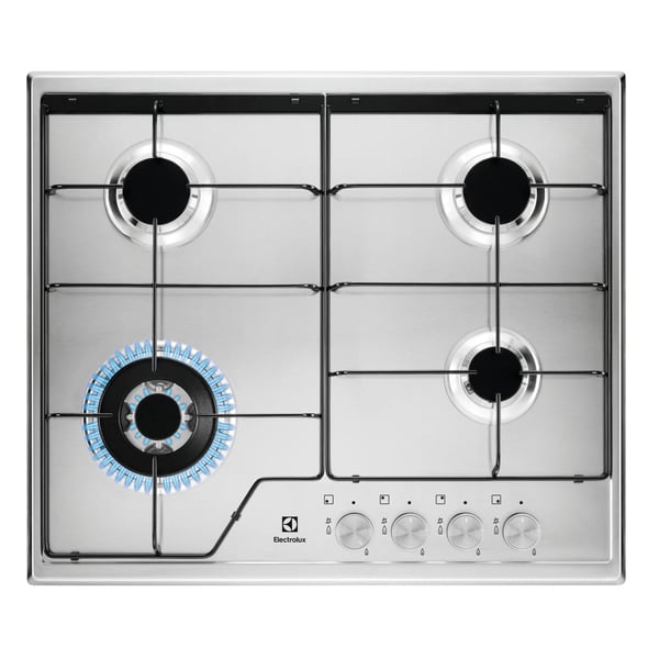 Electrolux KGS6434SX Rostfritt stål Inbyggd 60 cm Gas 4 zone(s)