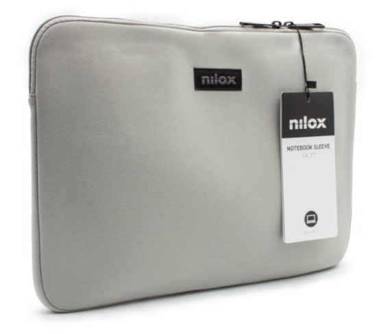 Nilox NXF1402 taske og etui til laptop 35,8 cm (14.1") Grå