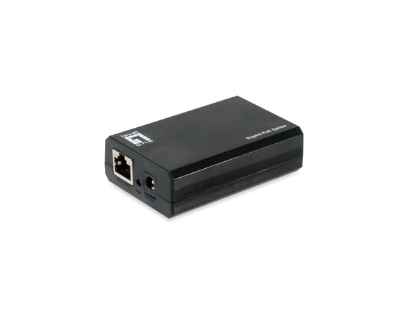 LevelOne POS-5000 nätverksdelare Strömförsörjning via Ethernet (PoE) stöd Svart
