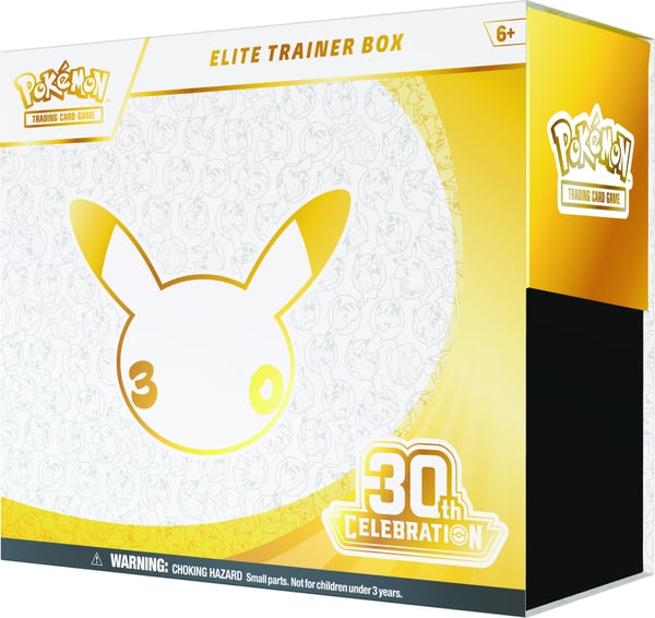 Asmodee Pokémon Elite Trainer Box 30th 20 min. Kortspil Samlerobjekt