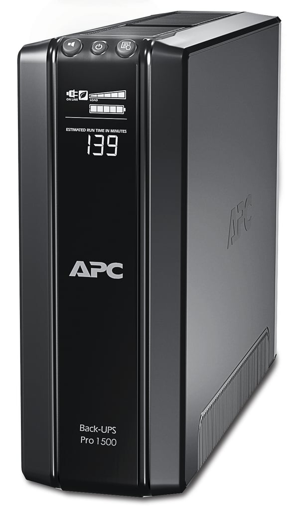 APC Back-UPS Pro UPS-enhed Interaktivt indgangsstik 1,5 kVA 865 W 10 AC stikkontakt(er)