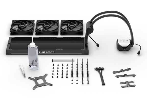 be quiet! Pure Loop 2 | 360mm Processor Allt-i-ett vätskekylare 12 cm Svart 1 styck
