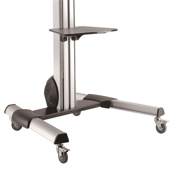 StarTech.com STNDMTV70 kyltin näyttökiinnike 190,5 cm (75") Musta, Ruostumaton teräs