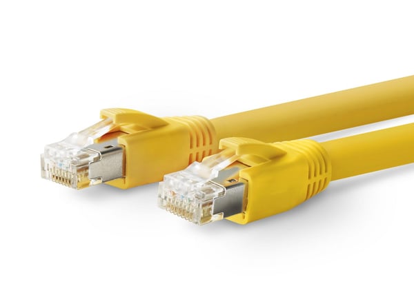 Vivolink PROCAT40 nätverkskablar Gul 40 m Cat6a F/FTP (FFTP)