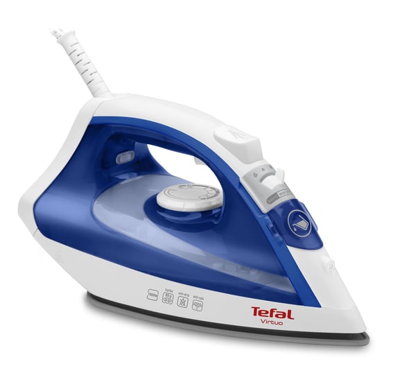 Tefal Virtuo FV1711 Ångstrykjärn Durilium stryksula 1800 W Violett, Vit Tefal Virtuo FV1711 Ångstrykjärn Durilium stryksula 1800 W Violett, Vit