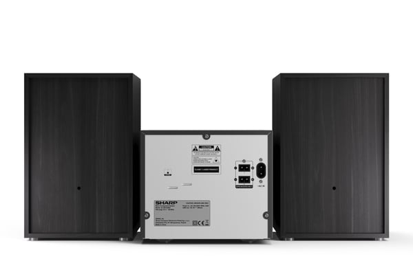 Sharp XL-B512(BK) hemmaljudsystem Hemmaljud mikrosystem 45 W Svart