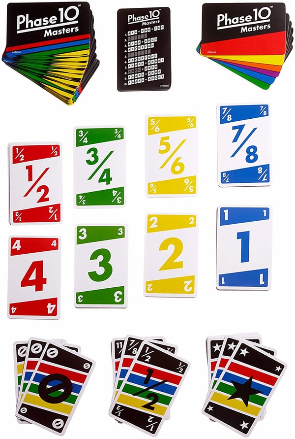 Mattel Games Phase 10 Masters
