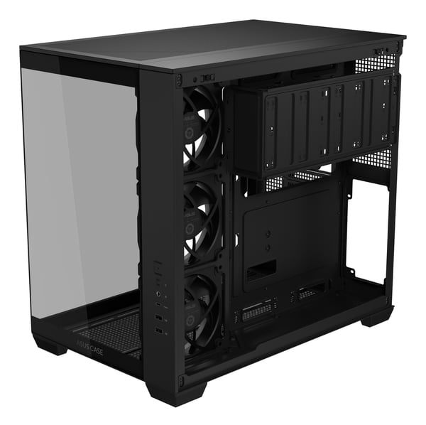ASUS A32 PLUS Midi Tower Musta