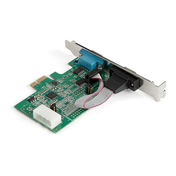 StarTech.com 2-portars seriell PCI Express RS232-adapterkort - Seriellt PCIe RS232-kontrollerkort