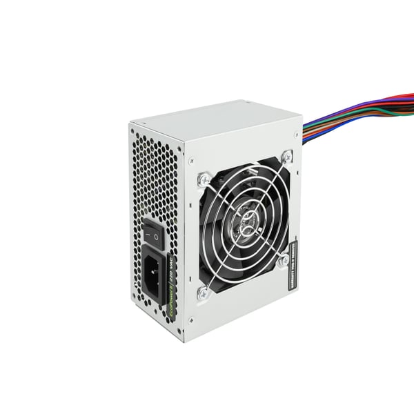 TooQ Fonte Ecopower II virtalähdeyksikkö 500 W 20+4 pin ATX SFX Hopea