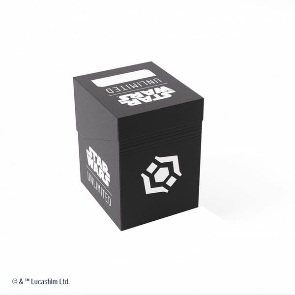Asmodee Star Wars: Unlimited Soft Crate - Black/White Dækboks