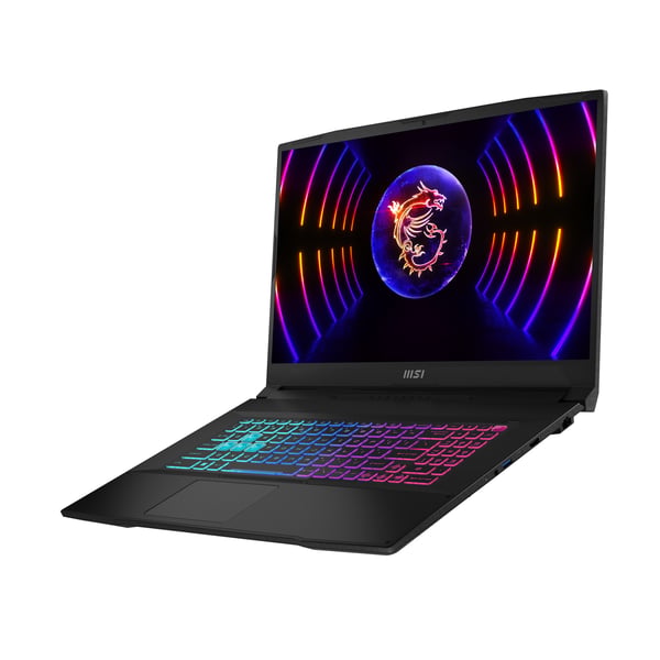 MSI Katana 17 B13UCRK-1402 Intel® Core™ i5 i5-13420H Kannettava tietokone 43,9 cm (17.3") Full HD 16 GB DDR5-SDRAM 512 GB SSD NVIDIA GeForce RTX 3050 Wi-Fi 6E (802.11ax) Windows 11 Home Musta