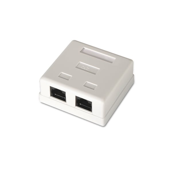 AISENS A139-0302 netværk fordelerskab Cat6 Hvid