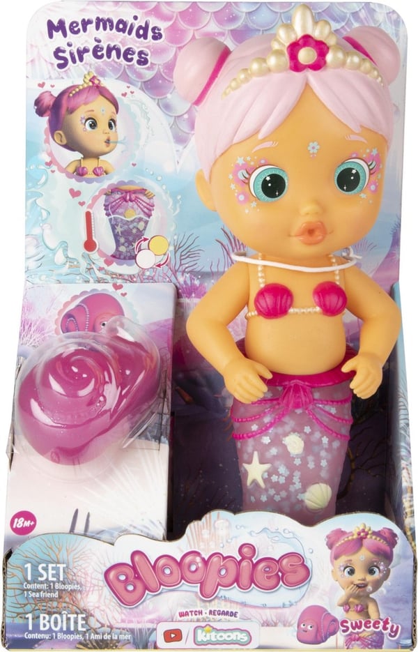 IMC Toys Bloopies 99623 spil, legetøj & mærkat til badet Bade legetøj Forskellige farver