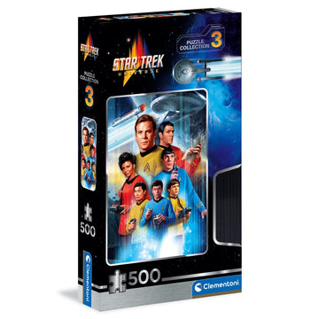 Clementoni Star Trek Puslespil 500 stk Tegneserier