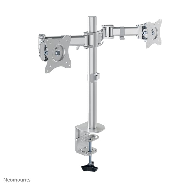 Neomounts NM-D135DSILVER skærmbeslag og -stativer 68,6 cm (27") Skrivebord Sølv